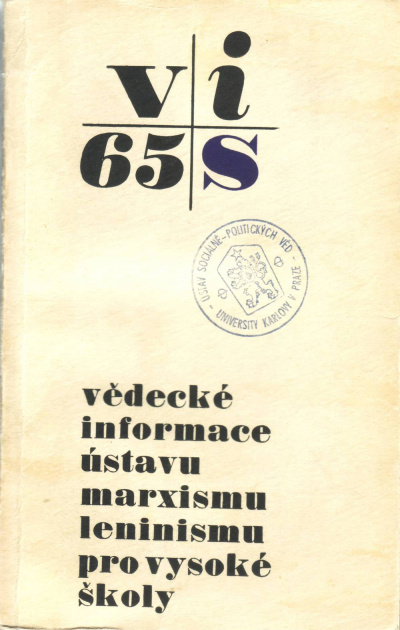 Vědecké informace Ústavu marxismu-leninismu pro vysoké školy 01.jpg